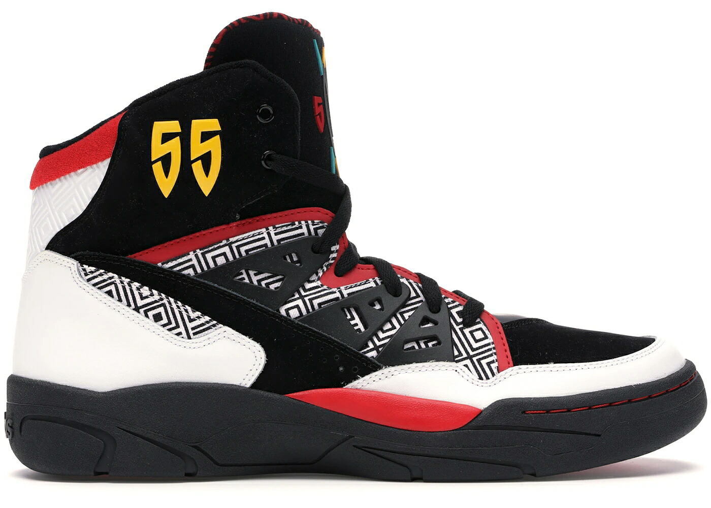 アディダス 白いこと 白いこと 黒いこと 黒いこと スニーカー メンズ ADIDAS MUTOMBO OG (2013) / WHITE BLACK LIGHT SCARLET