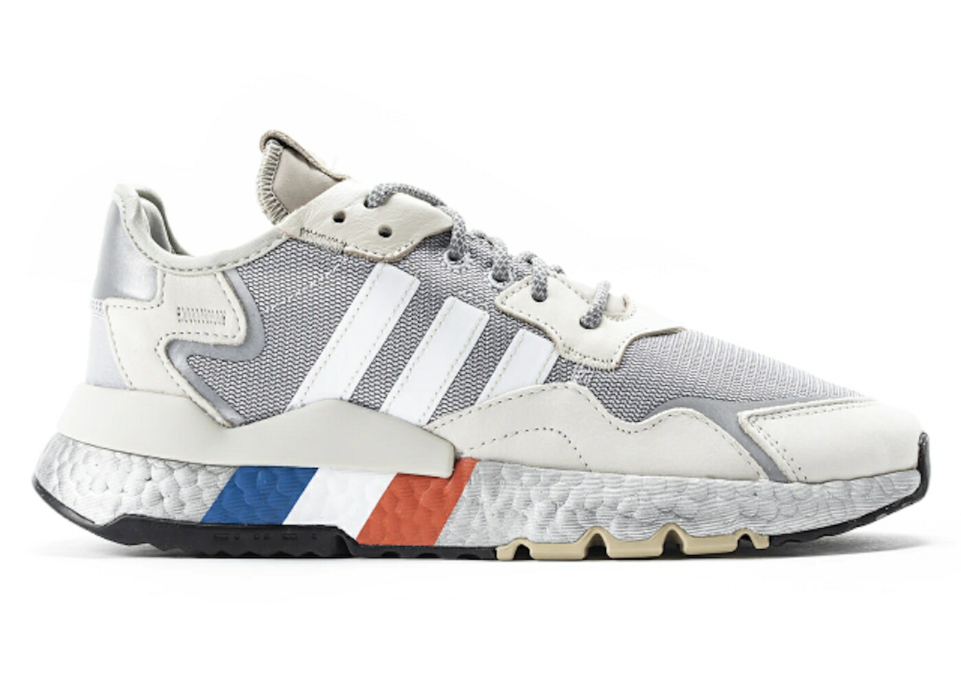 アディダス ジョガーパンツ 白いこと 白いこと しろがね色 しろがね色 スニーカー メンズ ADIDAS NITE JOGGER WHITE MULTI / WHITE MULTI METALLIC SILVER