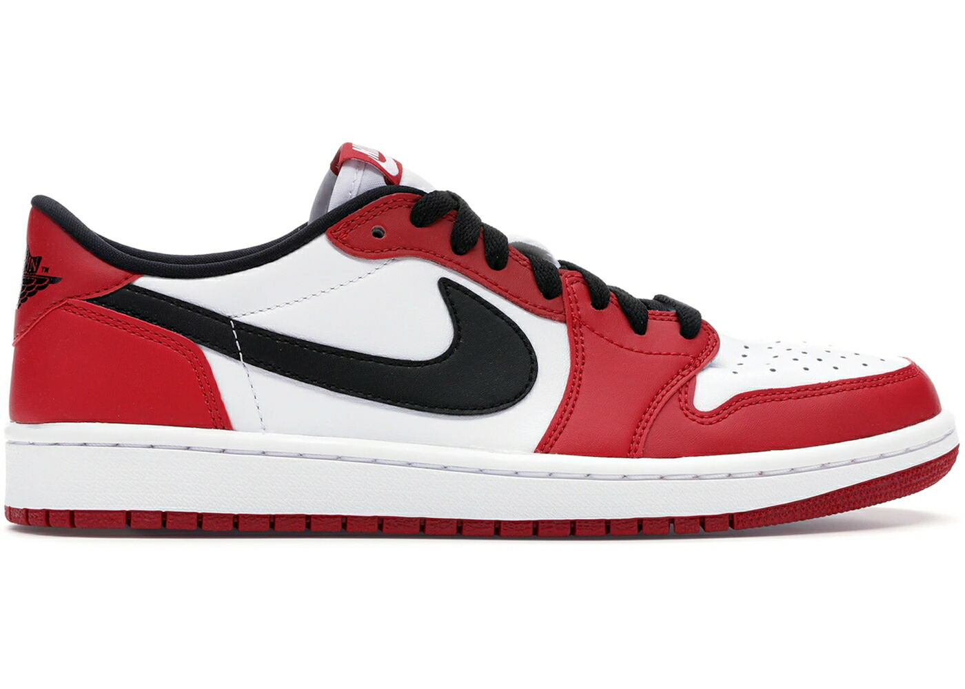 ナイキ ジョーダン 風の強い町 赤 赤いこと 黒いこと 黒いこと 白いこと 白いこと スニーカー メンズ JORDAN 1 RETRO LOW CHICAGO (2016) / VARSITY RED BLACK WHITE