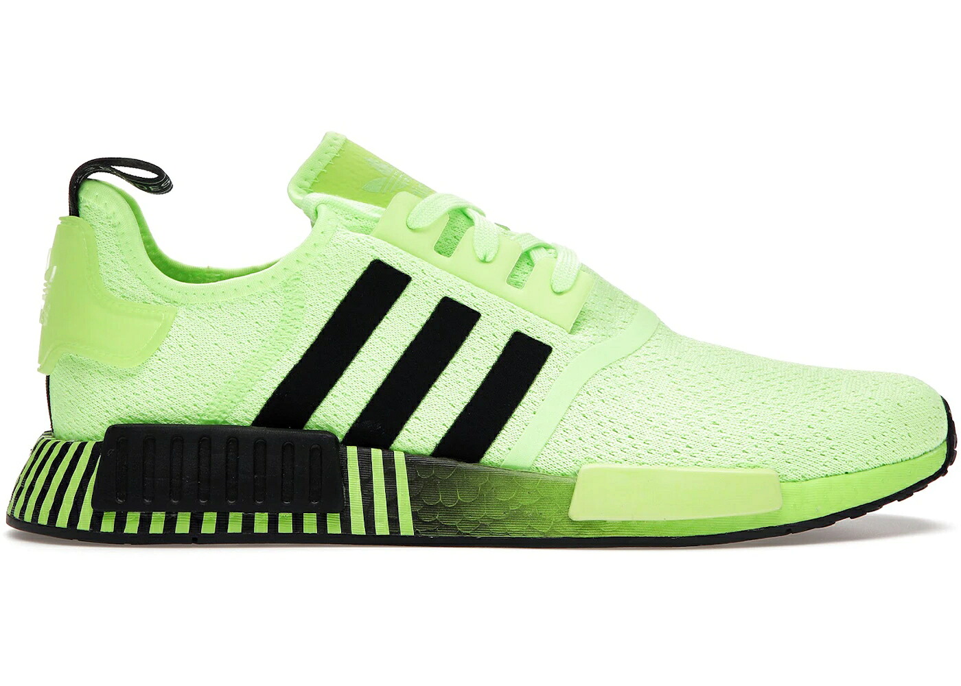 アディダス 緑 グリーン コア 黒色 ブラック スニーカー メンズ ADIDAS NMD R1 SIGNAL GREEN CORE BLACK / SIGNAL GREEN CORE BLACK SIGNAL