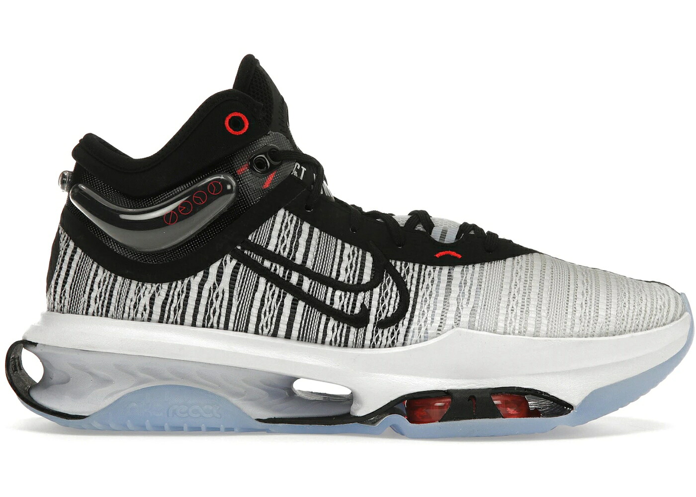 ナイキ 望遠レンズ 今めかしい 黒いこと 黒いこと 白いこと 白いこと 青み 青色 スニーカー メンズ NIKE AIR ZOOM GT JUMP 2 MODERN 365 (ICE SOLE) / BLACK WHITE BLUE TINT BLACK