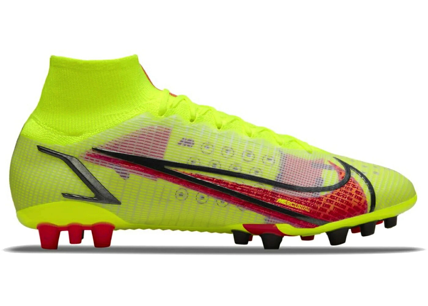 ナイキ エリート 黒色 ブラック クリムゾン スニーカー メンズ NIKE MERCURIAL SUPERFLY 8 ELITE AG MOTIVATION PACK / VOLT BLACK BRIGHT CRIMSON