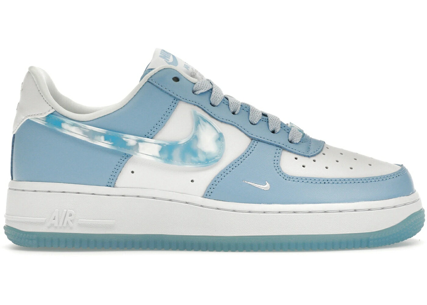 ナイキ アート 白色 ホワイト 青色 ブルー エアフォース WOMEN'S スニーカー レディース NIKE AIR FORCE 1 LOW NAIL ART WHITE BLUE (WOMEN'S) / WHITE BLUE