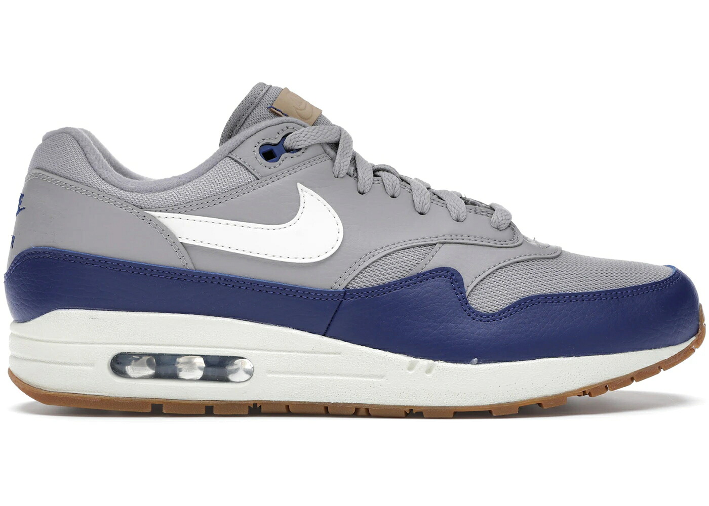 ナイキ マックス 薄墨色 薄墨色 ディープ 青み 青色 大気圏マックス スニーカー メンズ NIKE AIR MAX 1 ATMOSPHERE GREY DEEP ROYAL BLUE / ATMOSPHERE GREY SAIL DEEP ROYAL