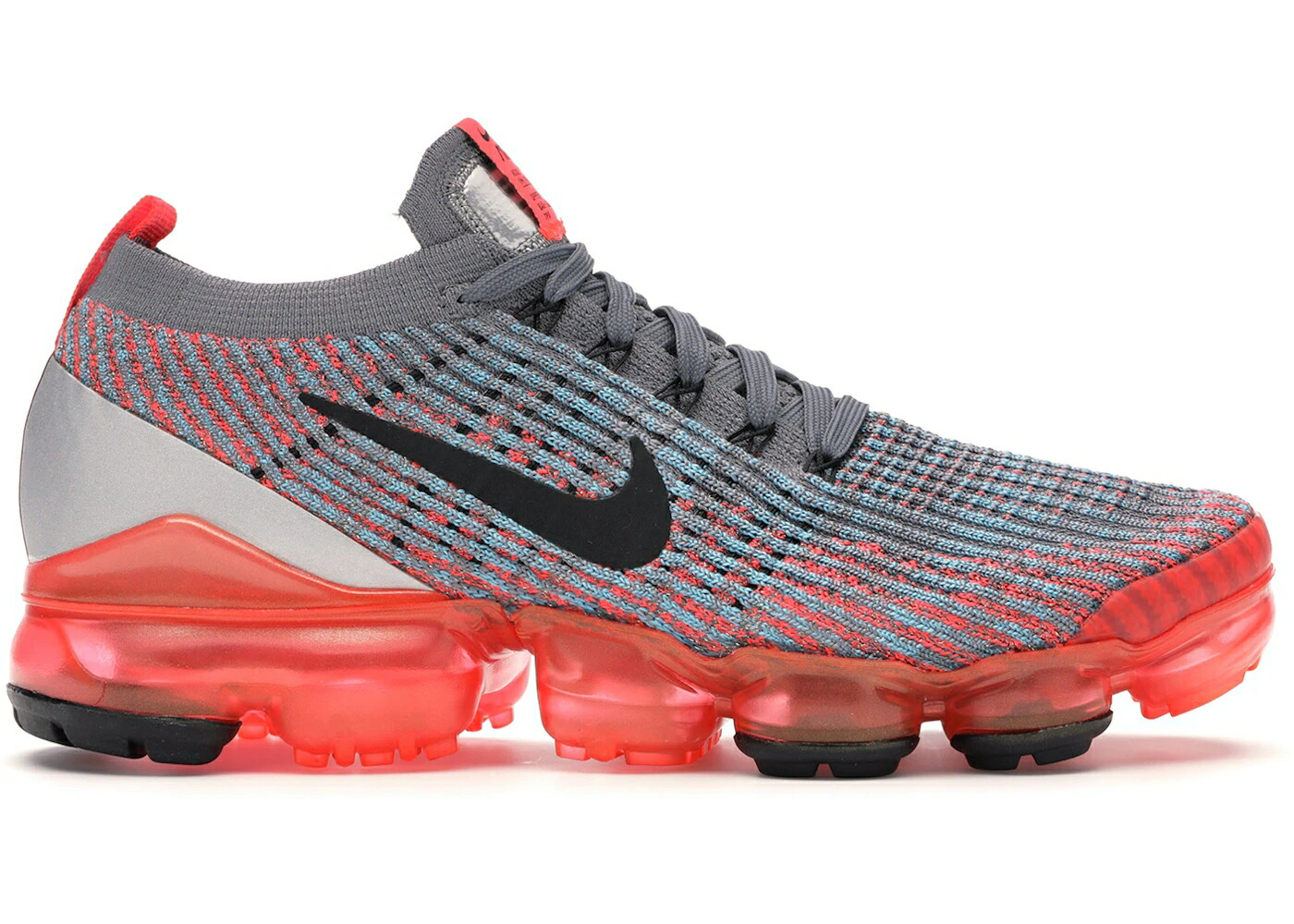 ナイキ フライニット クリムゾン 黒色 ブラック クール 灰色 グレー エアヴェイパーマックス WOMEN'S スニーカー レディース NIKE AIR VAPORMAX FLYKNIT 3 FLASH CRIMSON (WOMEN'S) / FLASH CRIMSON BLACK COOL GREY
