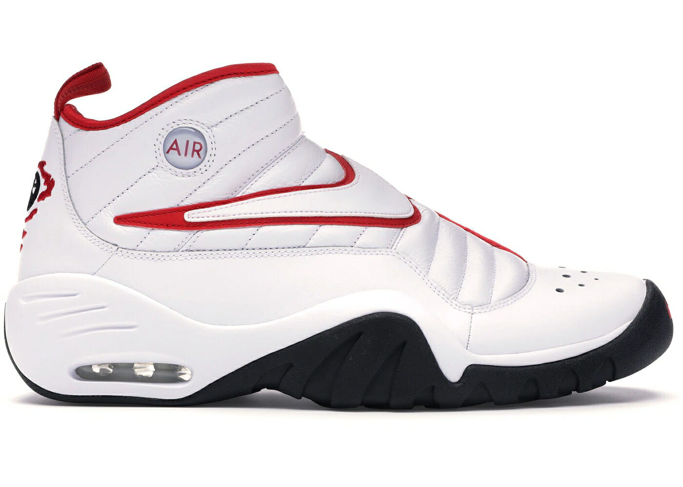 ナイキ 白いこと 白いこと 赤 赤いこと 黒いこと 黒いこと N\u0027DESTRUKT スニーカー メンズ NIKE SHAKE WHITE RED / WHITE WHITE BLACK UNIVERSITY RED