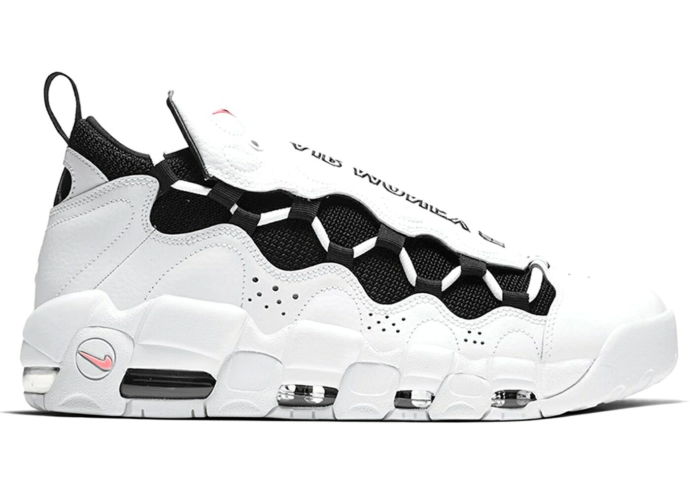 ナイキ 白いこと 白いこと 黒いこと 黒いこと エアモアマネー スニーカー メンズ NIKE AIR MORE MONEY WHITE BLACK CORAL CHALK / WHITE BLACK CORAL CHALK WHITE