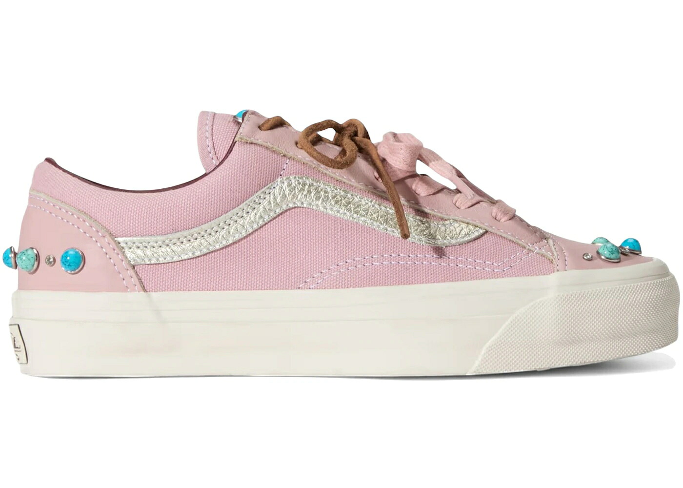 ヴァンズ バンズ 割り増し金 サクラ色 年寄りの学校 スニーカー メンズ VANS PREMIUM OLD SKOOL GEMSTONE MISTY MAUVE PINK / MISTY MAUVE PINK