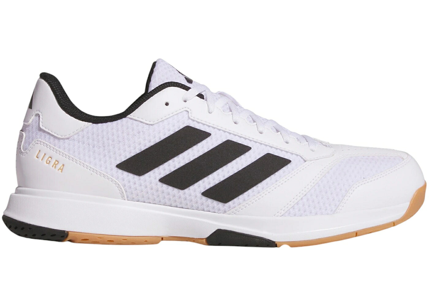 アディダス 白色 ホワイト コア 黒色 ブラック スニーカー メンズ ADIDAS LIGRA 8 INDOOR CLOUD WHITE CORE BLACK / CLOUD WHITE CORE BLACK CLOUD｜スニケス