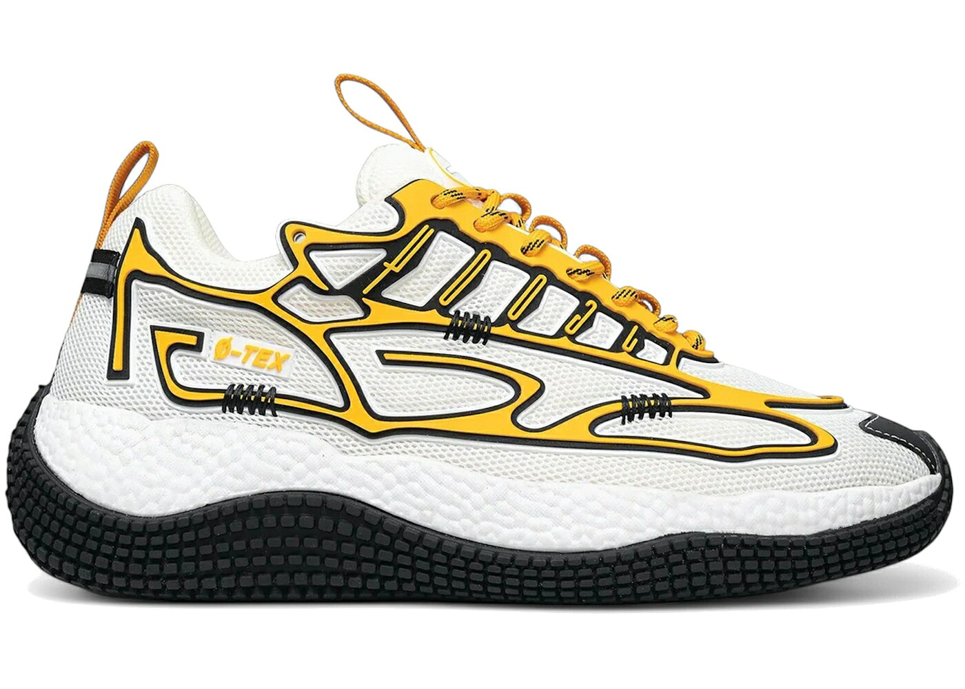 ピッツバーグ 白色 ホワイト 黒色 ブラック 黄色 イエロー スニーカー メンズ JOHN GEIGER JOHN GEIGER 004 PITTSBURGH HOME / WHITE BLACK YELLOW｜スニケス
