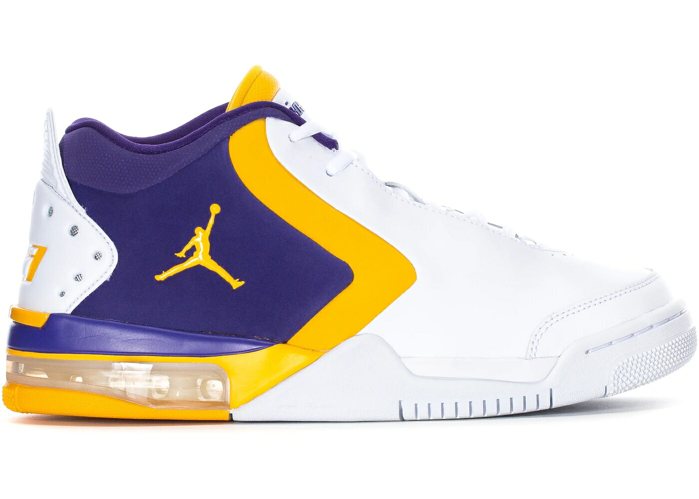 ナイキ ジョーダン ファンド レイカーズ 白色 ホワイト ゴールド コート スニーカー メンズ JORDAN BIG FUND LAKERS / WHITE UNIVERSITY GOLD COURT|スニケス