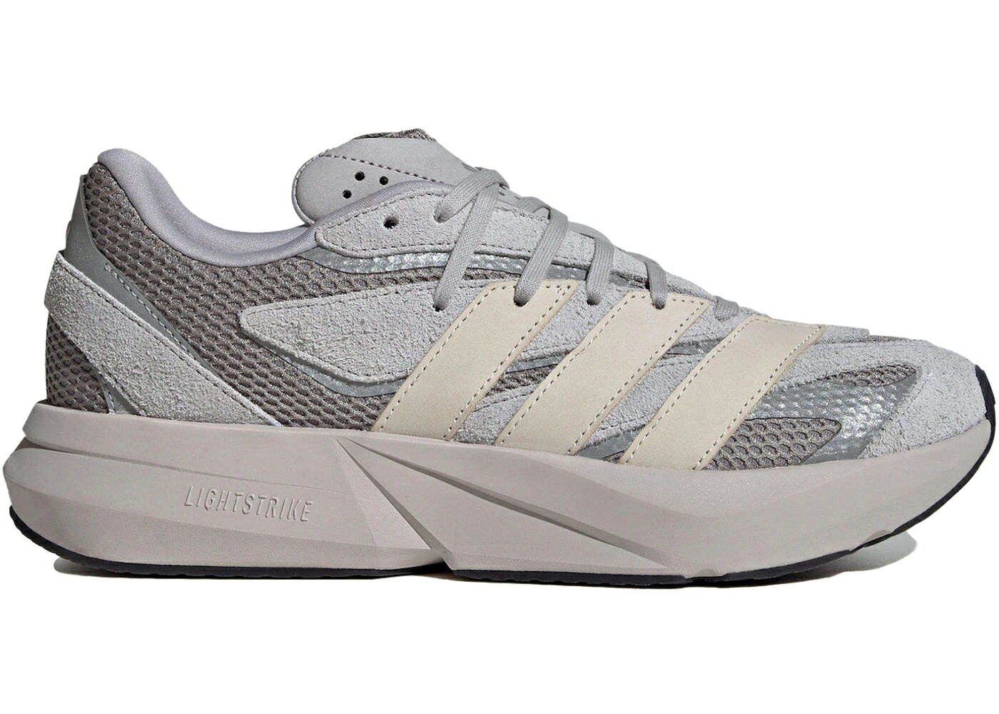 アディダス 薄墨色 薄墨色 白いこと 白いこと スニーカー メンズ ADIDAS LIGHTBLAZE GREY / GREY TWO OFF WHITE GREY THREE