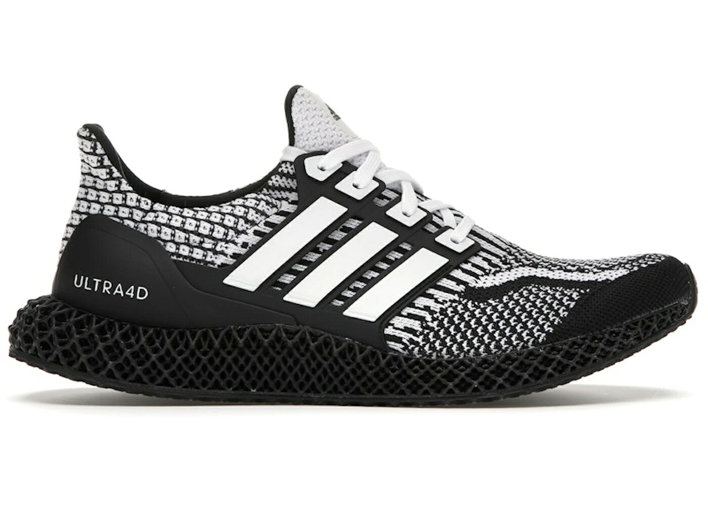 アディダス ウルトラ 皮膚軟化剤 中核グループ 黒いこと 黒いこと 炭素 スニーカー メンズ ADIDAS ULTRA 4D COOKIES AND CREAM / CORE BLACK CLOUD WHIRE CARBON