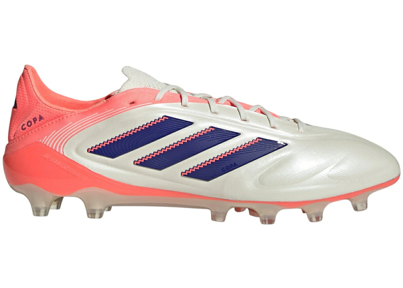 アディダス 純一無雑 エリート 白いこと 白いこと 青碧 青碧 スニーカー メンズ ADIDAS COPA PURE 3 ELITE AG CORAL BLAZE PACK / OFF WHITE LUCID BLUE SIGNAL