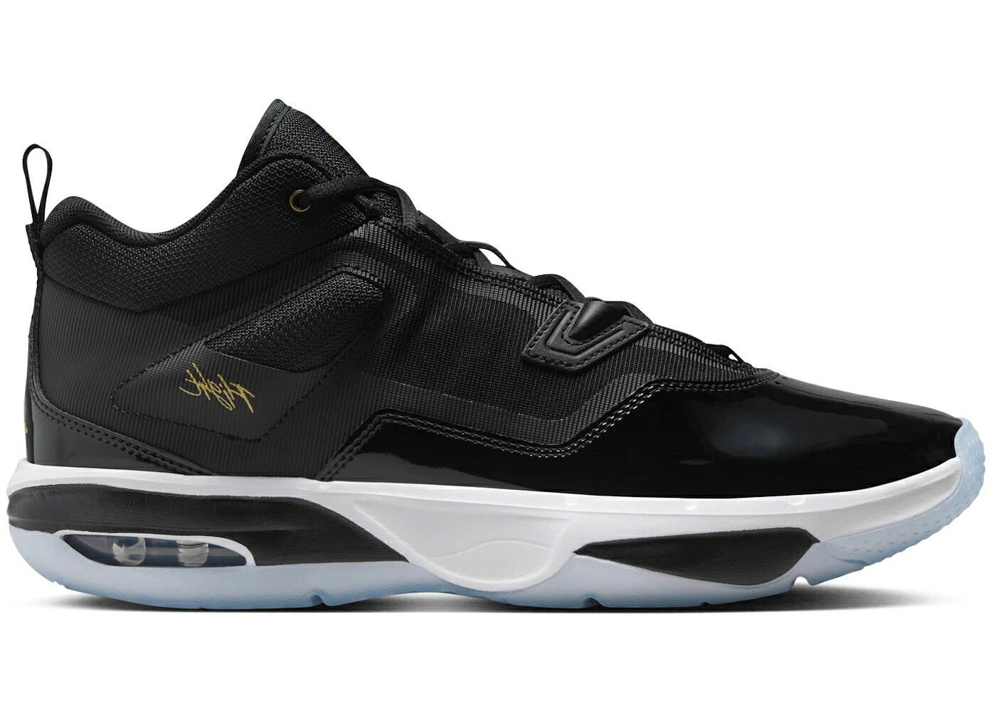 ナイキ ジョーダン 黒色 ブラック 白色 ホワイト 灰色 グレー ゴールド スニーカー メンズ JORDAN STAY LOYAL 3 BLACK WHITE FOOTBALL GREY METALLIC GOLD / BLACK WHITE FOOTBALL GREY