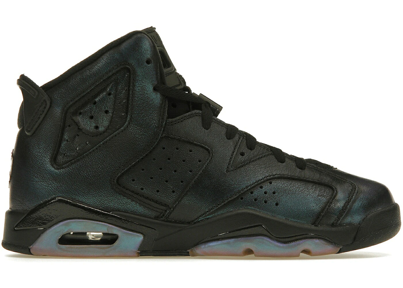 ナイキ ジョーダン 黒いこと 黒いこと 白いこと 白いこと お坊っちゃん キッズ JORDAN 6 RETRO ALL-STAR CHAMELEON (2017) (GS) / BLACK BLACK WHITE もの言う花 マタニティ スニーカー