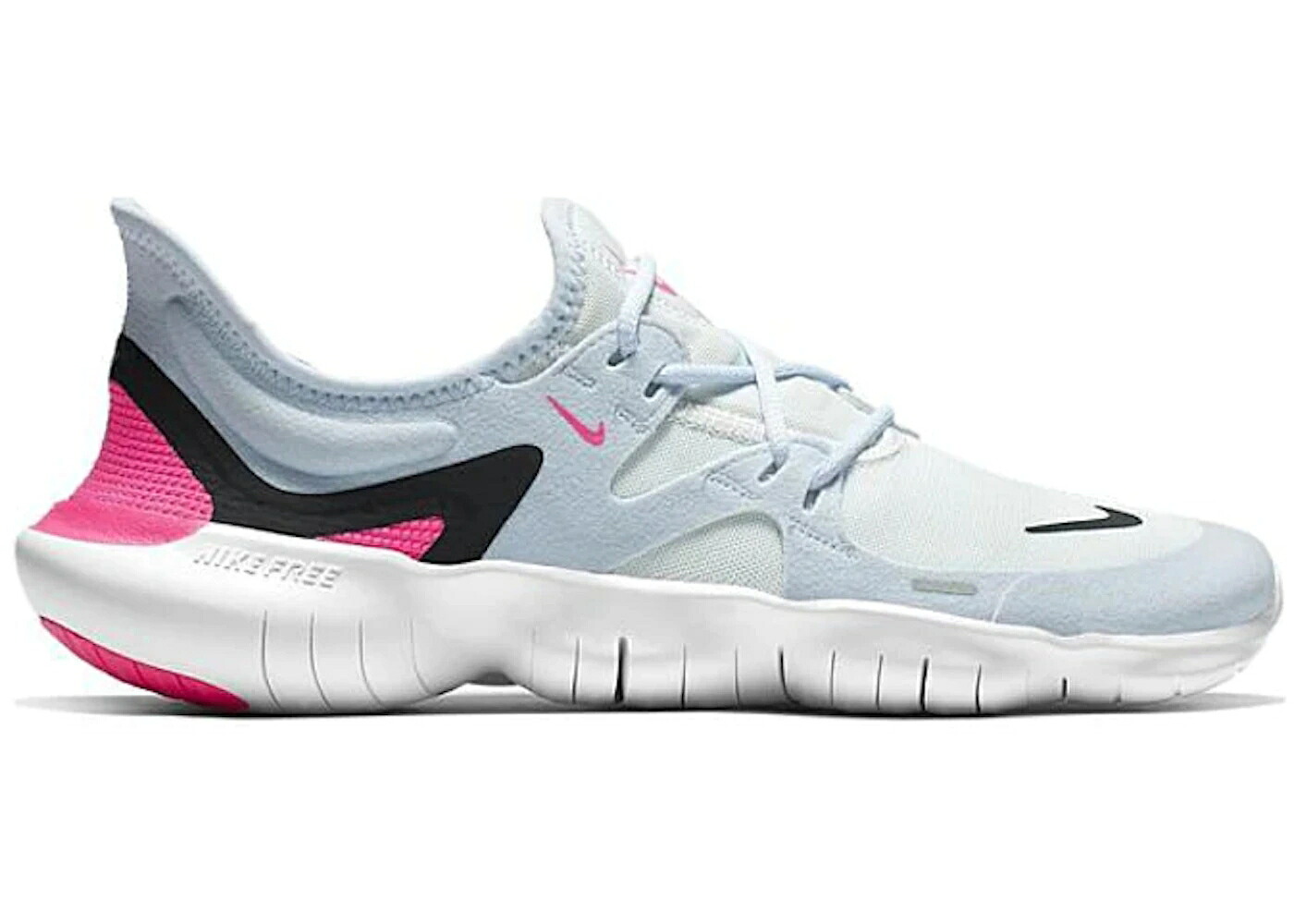 ナイキ フリー ハーフ 青色 ブルー 白色 ホワイト 黒色 ブラック 5.0 WOMEN'S スニーカー レディース NIKE FREE RN HALF BLUE (WOMEN'S) / WHITE BLACK HALF BLUE|スニケス