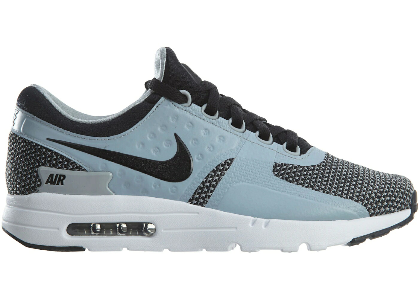 ナイキ マックス 皆無 薄墨色 薄墨色 黒いこと 黒いこと 大気圏マックス スニーカー メンズ NIKE AIR MAX ZERO ESSENTIAL BLACK/BLACK/WOLF GREY / BLACK BLACK WOLF GREY