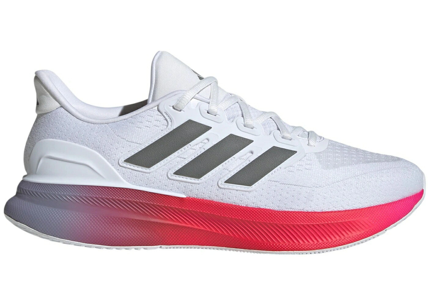 アディダス 白色 ホワイト 灰色 グレー コア 黒色 ブラック スニーカー メンズ ADIDAS ULTRARUN 5 CLOUD WHITE GREY FOUR CORE BLACK / CLOUD WHITE GREY FOUR CORE BLACK