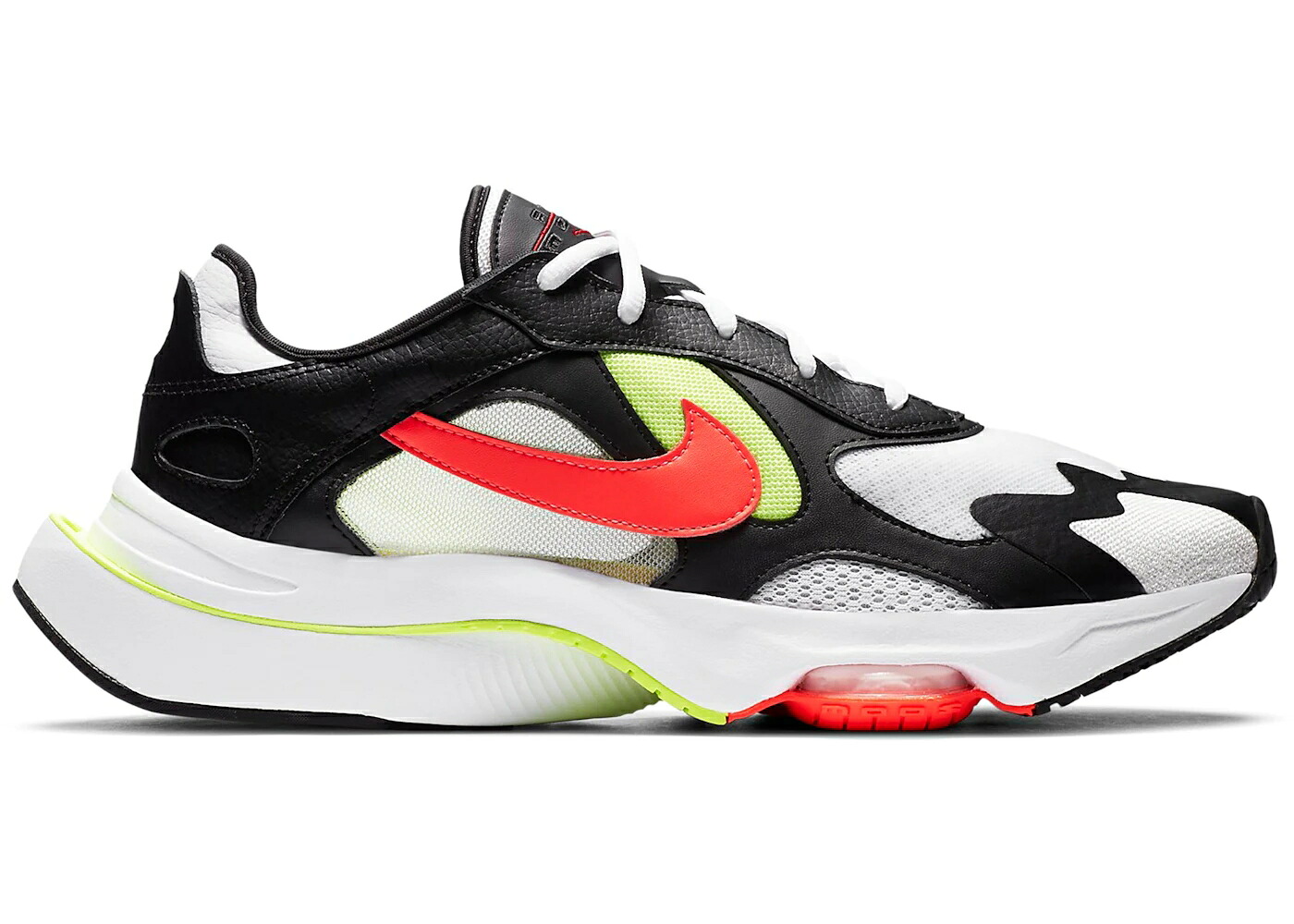 ナイキ ズーム 黒色 ブラック クリムゾン 白色 ホワイト スニーカー メンズ NIKE AIR ZOOM DIVISION BLACK CRIMSON VOLT / BLACK FLASH CRIMSON WHITE VOLT
