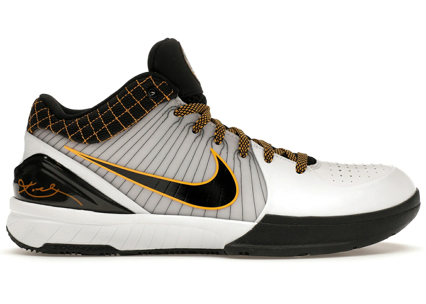 ナイキ コービー 労働者階級トロ 白いこと 白いこと 黒いこと 黒いこと スニーカー メンズ NIKE KOBE 4 PROTRO WHITE BLACK DEL SOL / WHITE BLACK DEL SOL