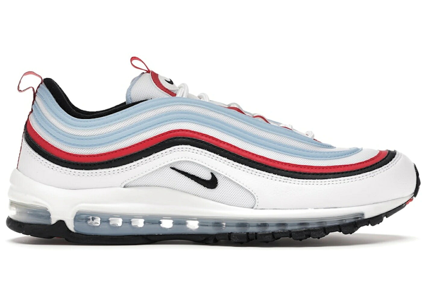 ナイキ マックス 白いこと 白いこと 黒いこと 黒いこと 赤 赤いこと 大気圏マックス スニーカー メンズ NIKE AIR MAX 97 GUNDAM / WHITE BLACK UNIVERSITY RED