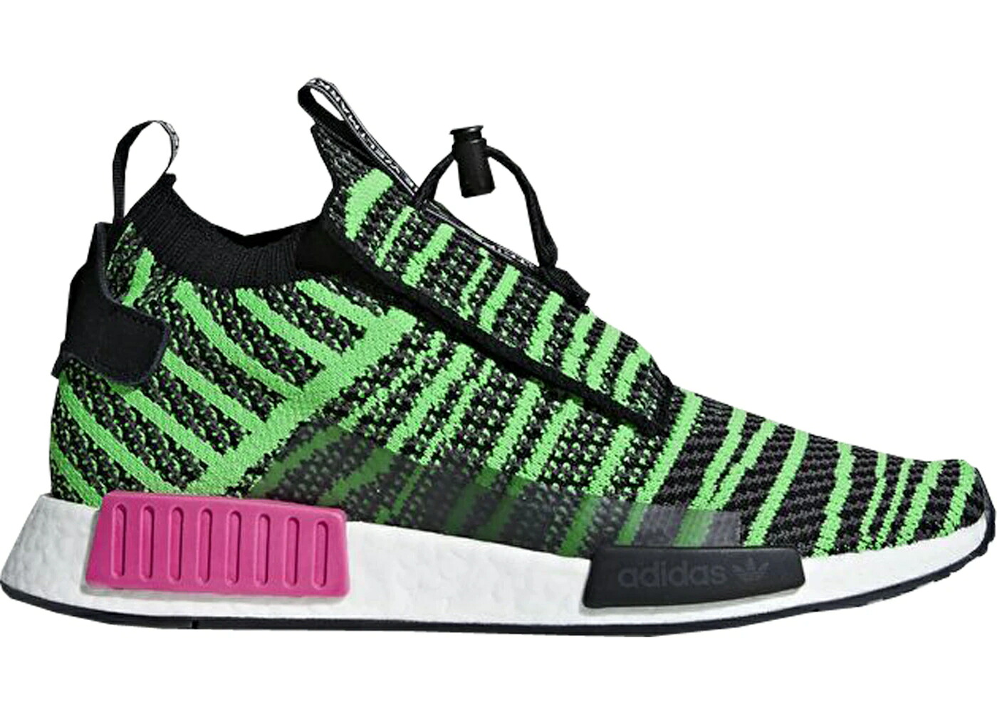 アディダス コア 黒色 ブラック ショック ライム 灰色 グレー スニーカー メンズ ADIDAS NMD TS1 WATERMELON / CORE BLACK SHOCK LIME GREY