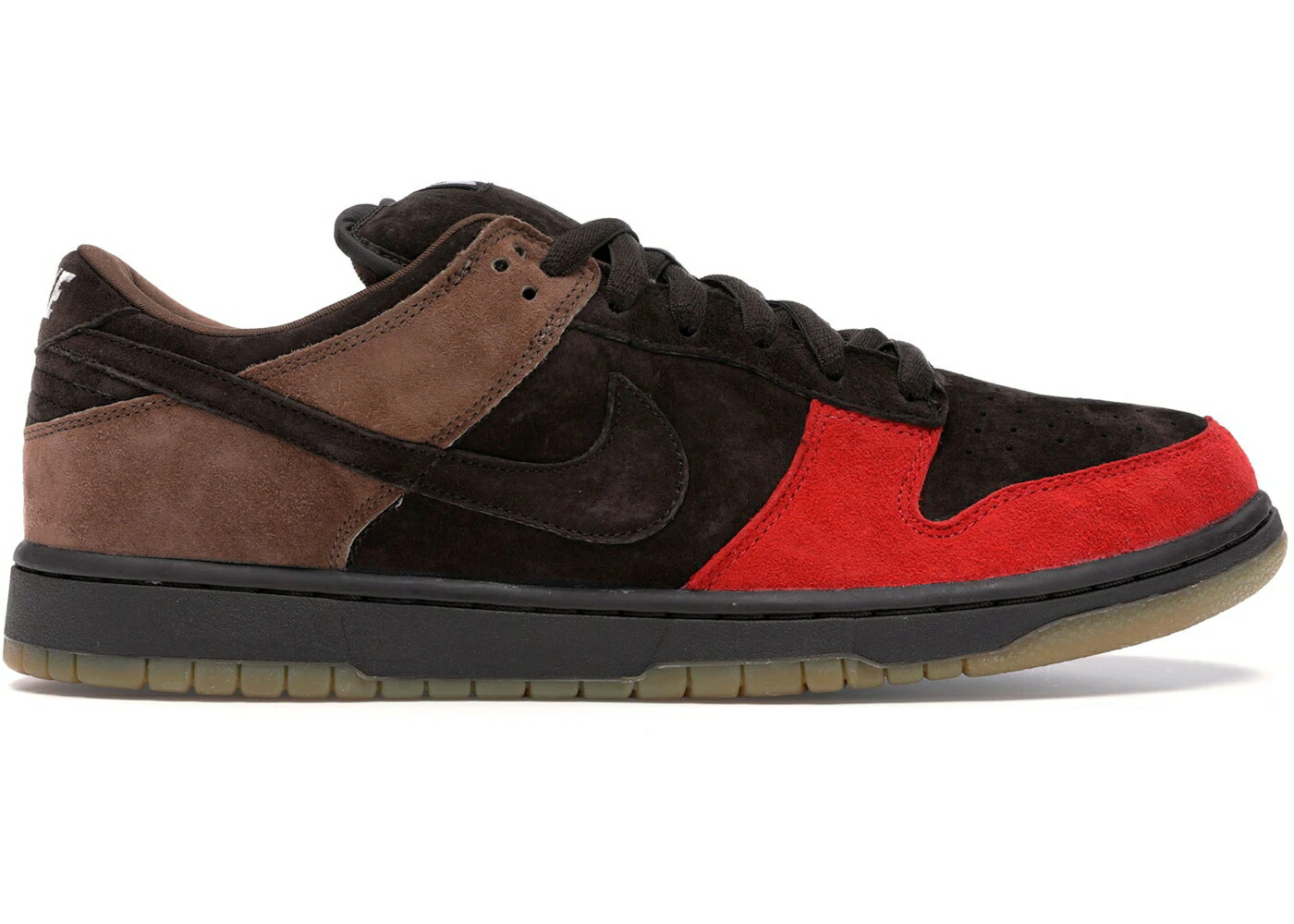 ナイキ エスビー ダンク 赤 レッド ダンクロー スニーカー メンズ NIKE SB DUNK LOW BISON / DARK CINDER BISON SPORT RED
