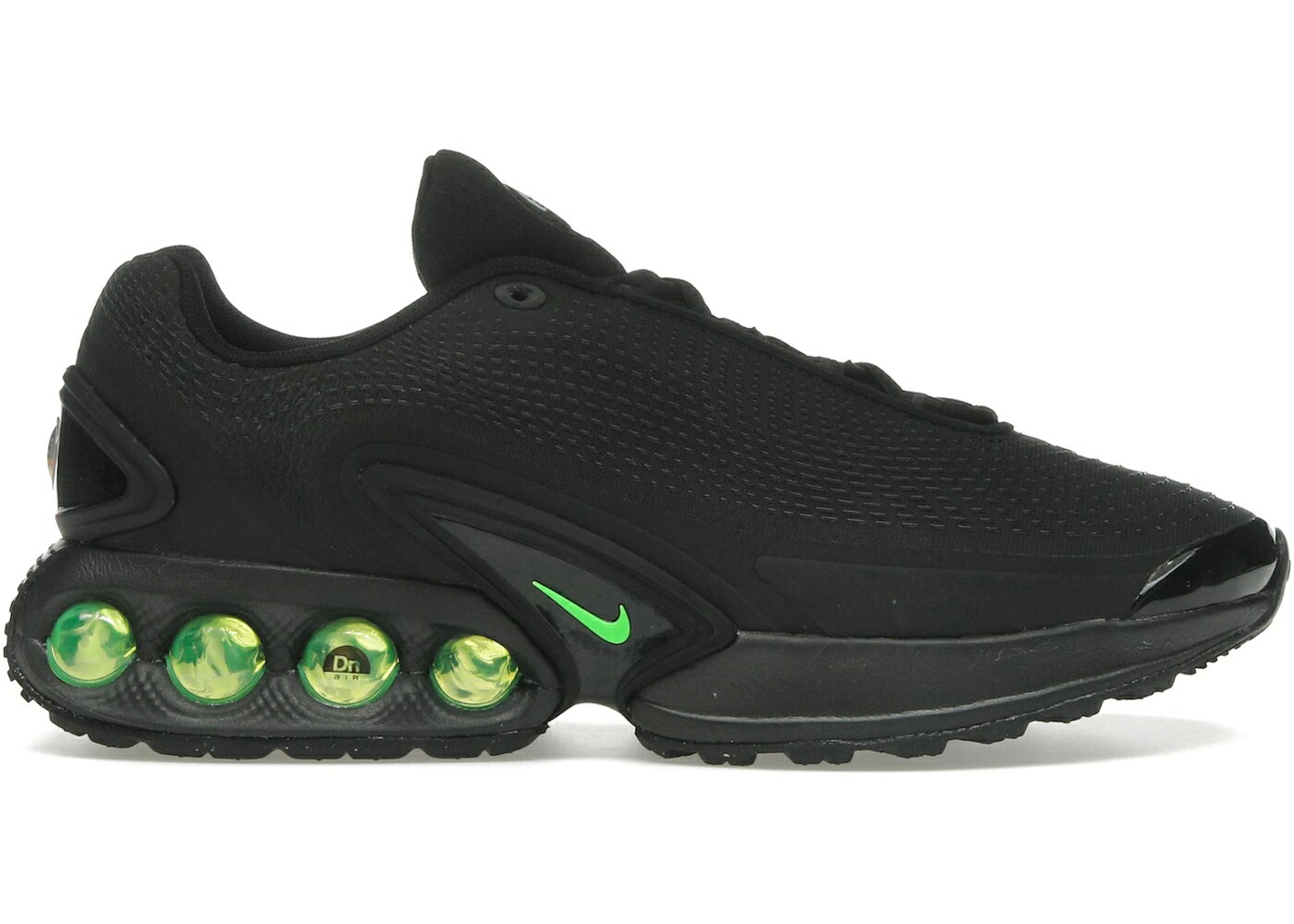 ナイキ マックス 黒いこと 黒いこと 緑 緑であること ストライク 大気圏マックス スニーカー メンズ NIKE AIR MAX DN BLACK GREEN STRIKE / BLACK GREEN STRIKE BLACK