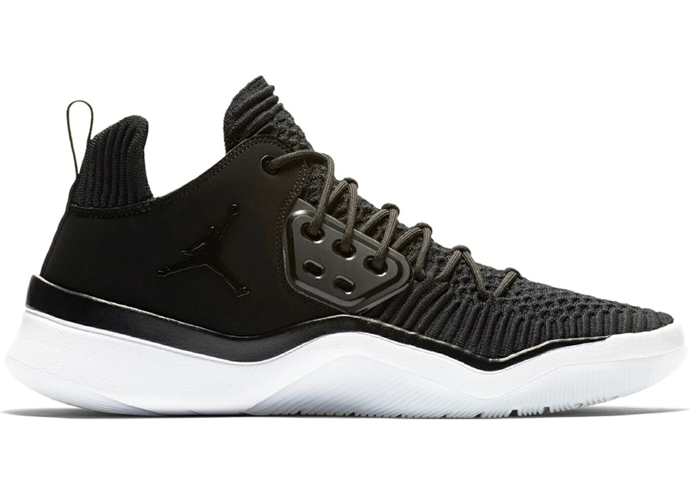 ナイキ ジョーダン 黒色 ブラック 白色 ホワイト スニーカー メンズ JORDAN DNA LX BLACK WHITE / BLACK BLACK WHITE｜スニケス