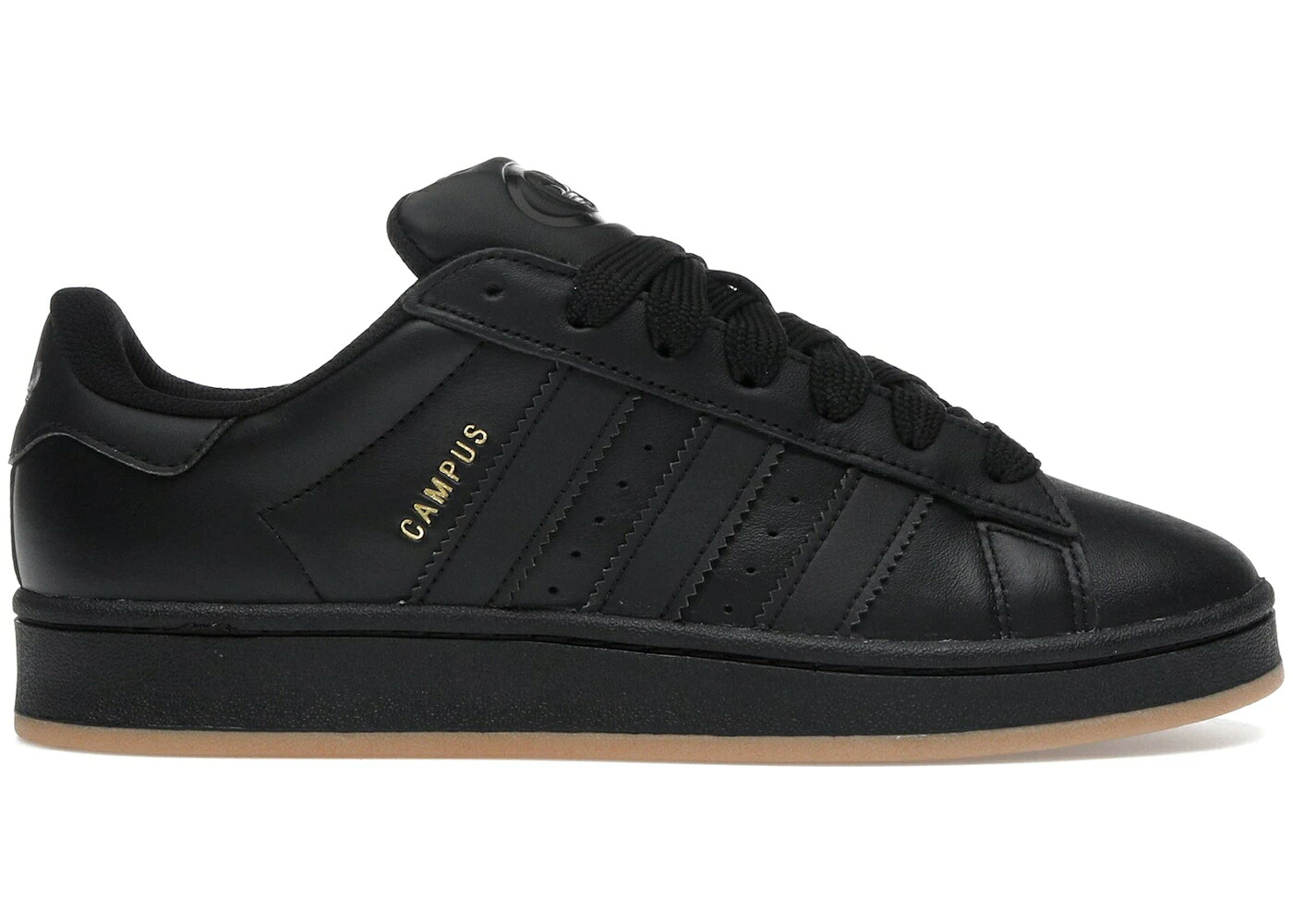 アディダス 校庭 黒いこと 黒いこと 中核グループ スニーカー メンズ ADIDAS CAMPUS 00S TRIPLE BLACK GUM / CORE BLACK CORE BLACK CORE BLACK