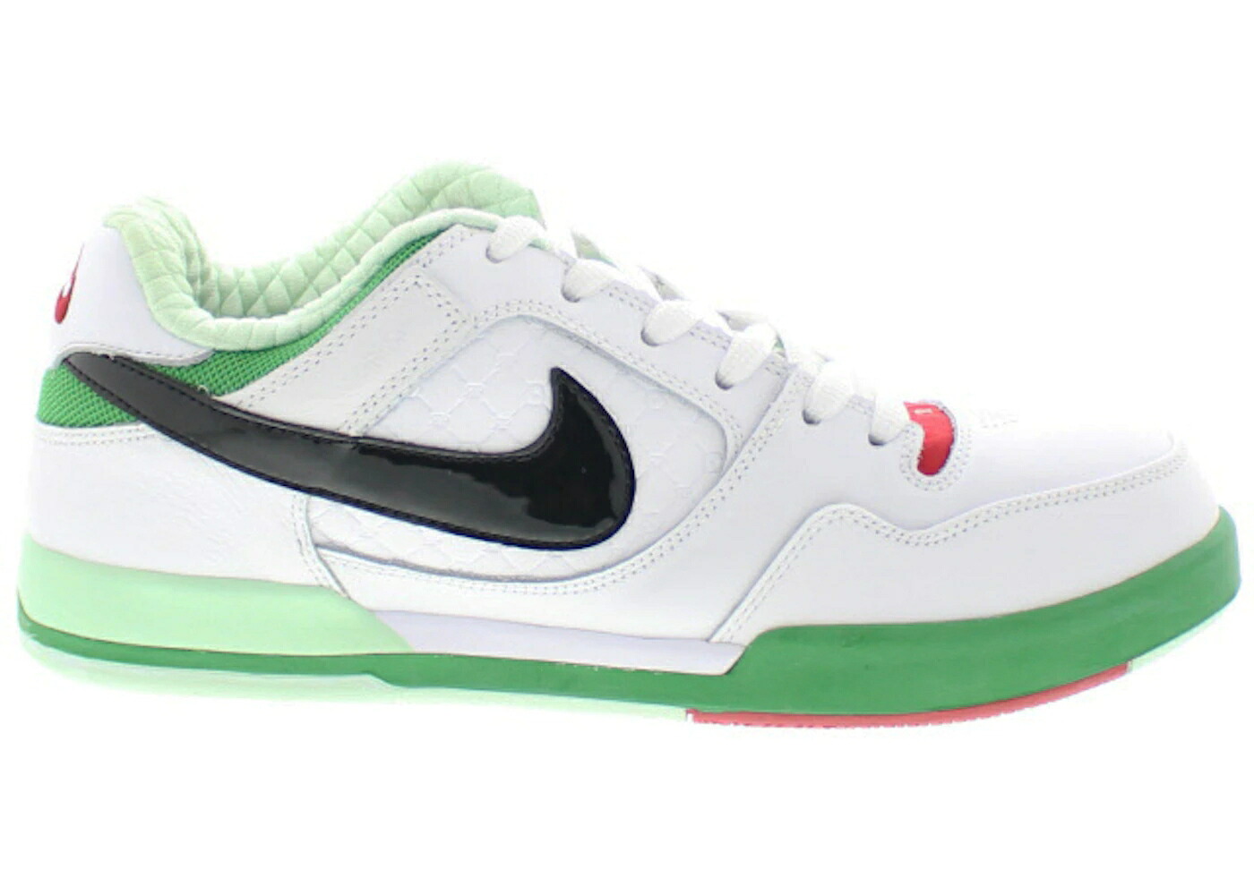 ナイキ エスビー ポール 白色 ホワイト 黒色 ブラック スニーカー メンズ NIKE SB PAUL RODRIGUEZ 2 CINCO DE MAYO / WHITE BLACK