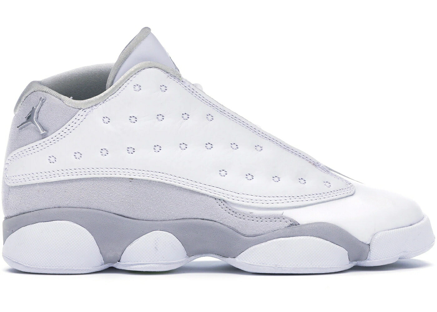 ナイキ ジョーダン サーティーン ピュア プラチナム 白色 ホワイト 銀色 シルバー ジュニア キッズ JORDAN 13 RETRO LOW PURE PLATINUM (GS) / WHITE METALLIC SILVER ベビー マタニティ スニーカー 105,985円