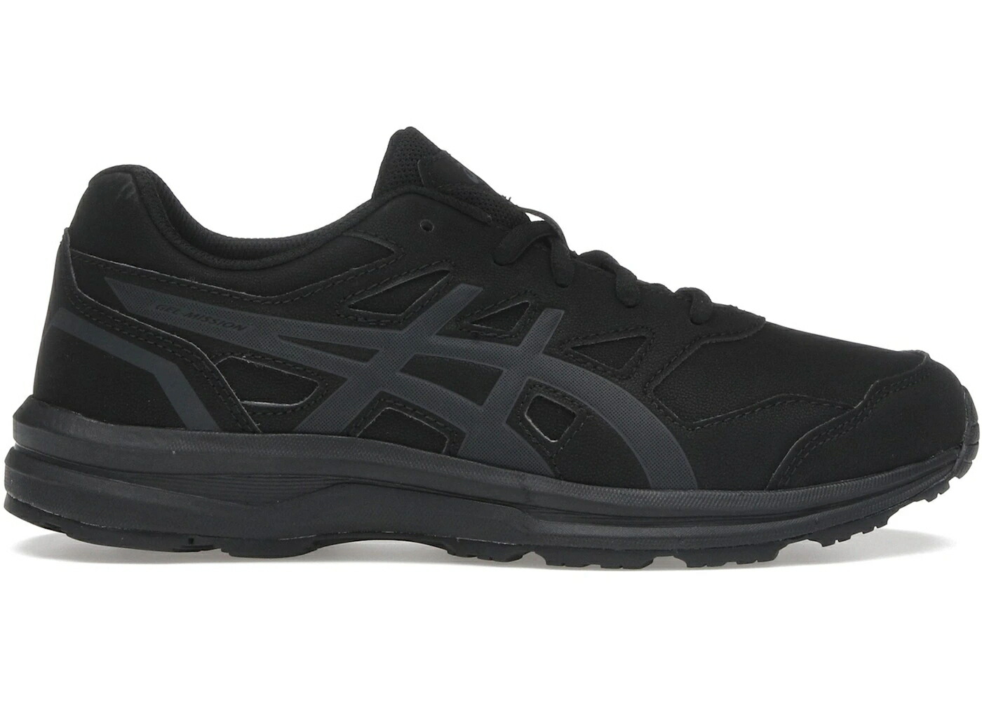 アシックス 黒色 ブラック カーボン スニーカー メンズ ASICS GEL-MISSION BLACK CARBON / BLACK CARBON