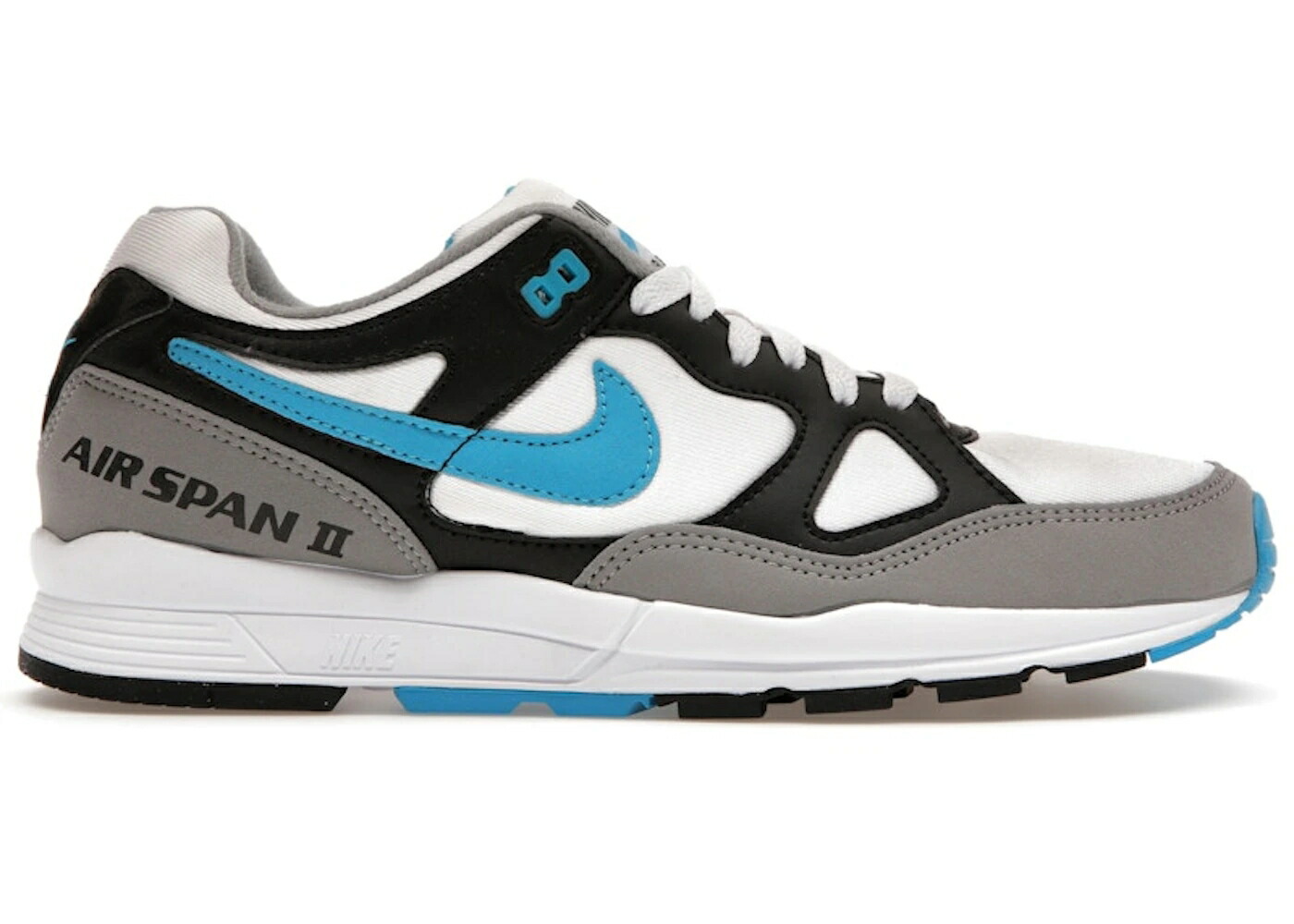 ナイキ レーザ 青み 青色 白いこと 白いこと 黒いこと 黒いこと スニーカー メンズ NIKE AIR SPAN 2 LASER BLUE / WHITE DUST VOLT BLACK