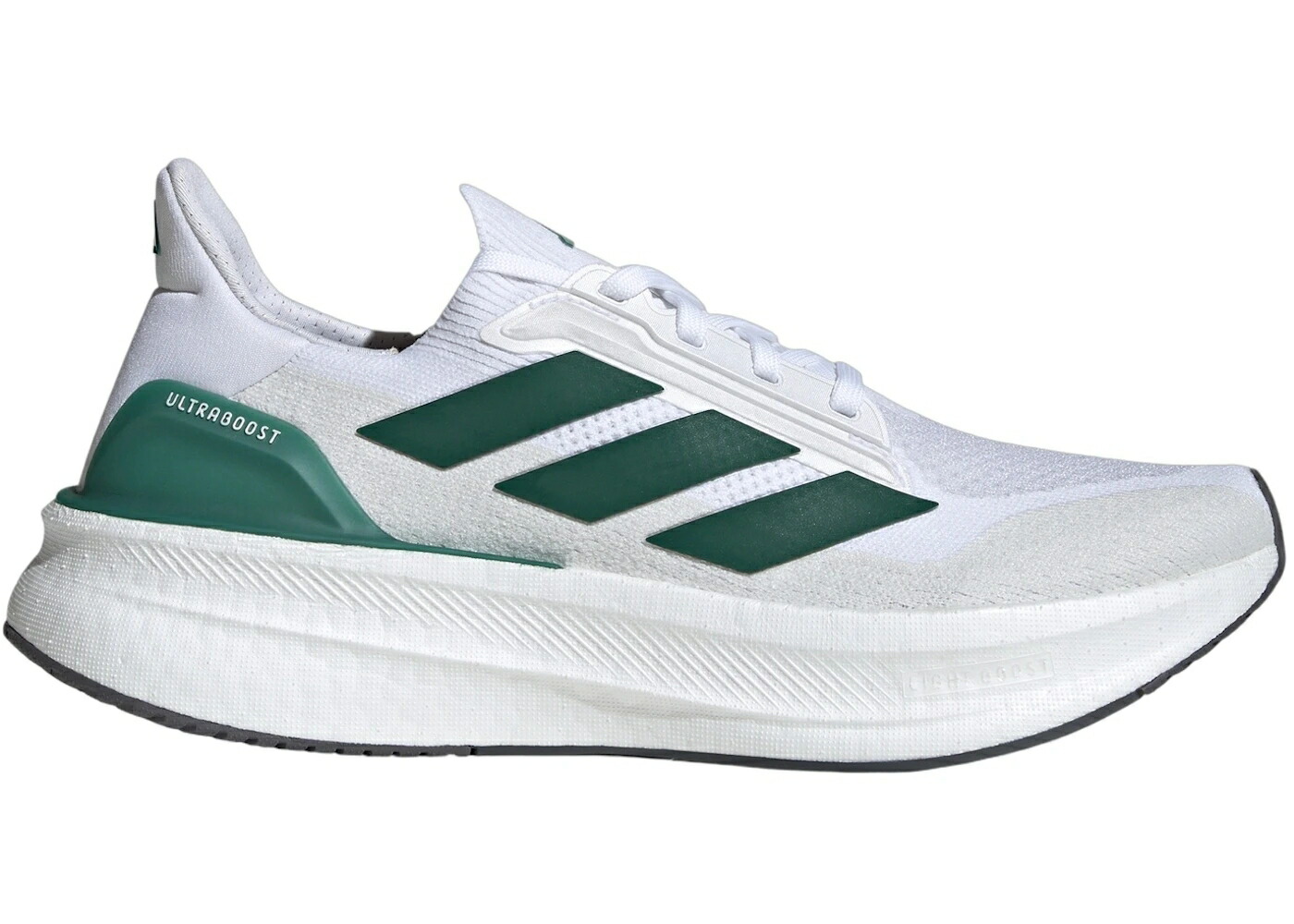 アディダス ウルトラ ブースト 白色 ホワイト 緑 グリーン ウルトラブースト スニーカー メンズ ADIDAS ULTRA BOOST 5X CLOUD WHITE COLLEGIATE GREEN CRYSTAL / CLOUD WHITE COLLEGIATE GREEN