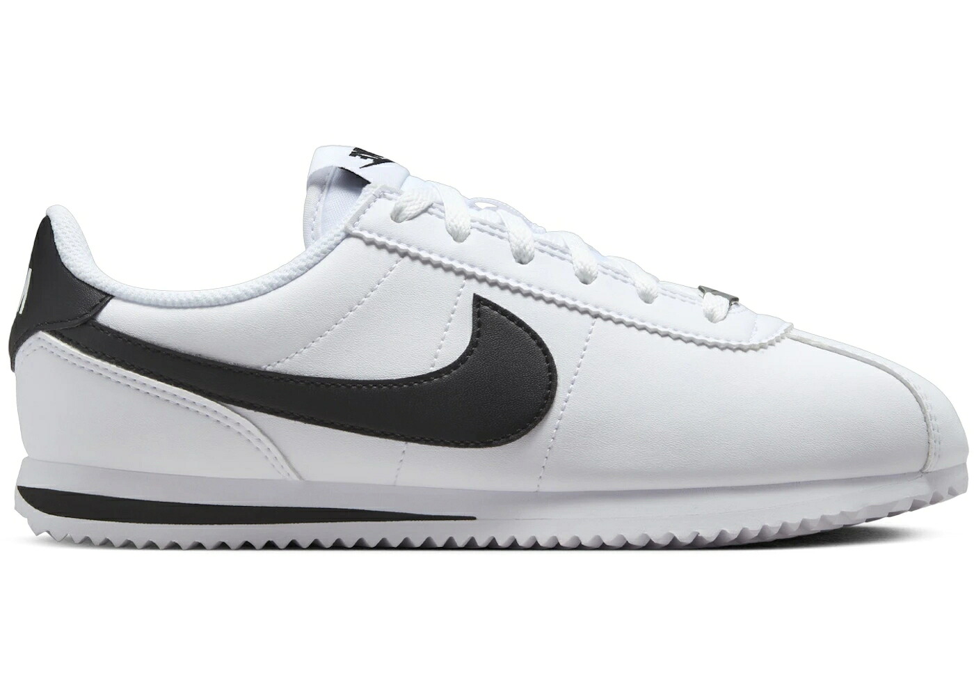 ナイキ コルテッツ 白いこと 白いこと 黒いこと 黒いこと 御坊っちゃん キッズ NIKE CORTEZ WHITE BLACK (2024) (GS) / WHITE BLACK もの言う花 マタニティ スニーカー