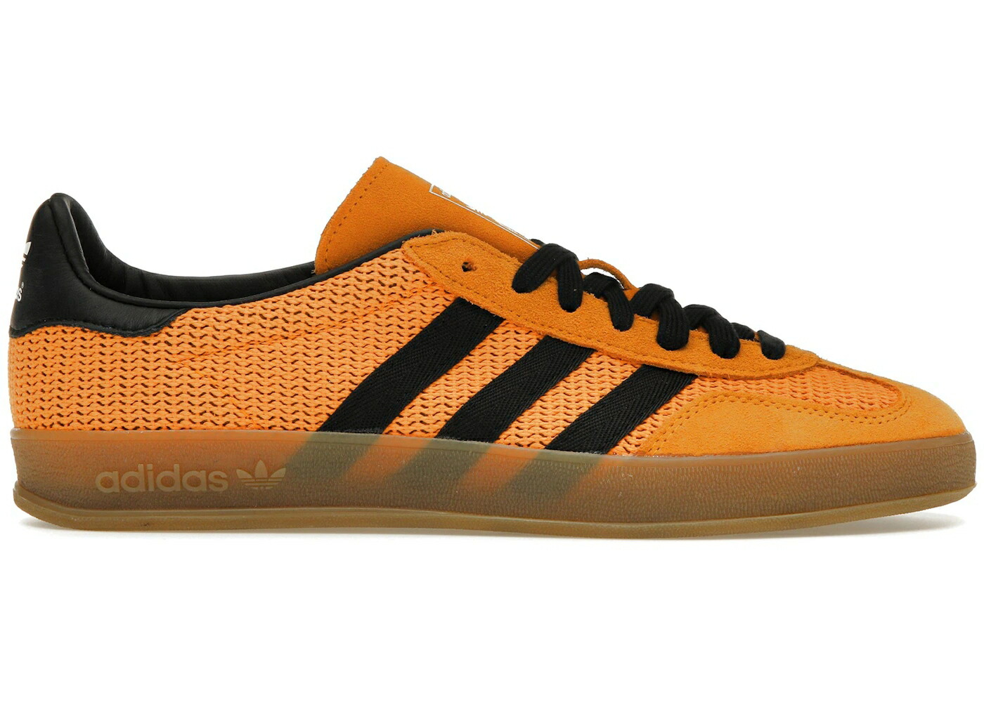 アディダス ガゼル 橙 オレンジ色 黒いこと 黒いこと スニーカー メンズ ADIDAS GAZELLE INDOOR ORANGE / EQT ORANGE BLACK GUM