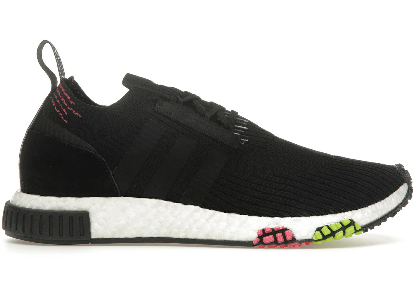 アディダス コア 黒色 ブラック ピンク スニーカー メンズ ADIDAS NMD RACER URBAN RACING / CORE BLACK CORE BLACK SOLAR PINK