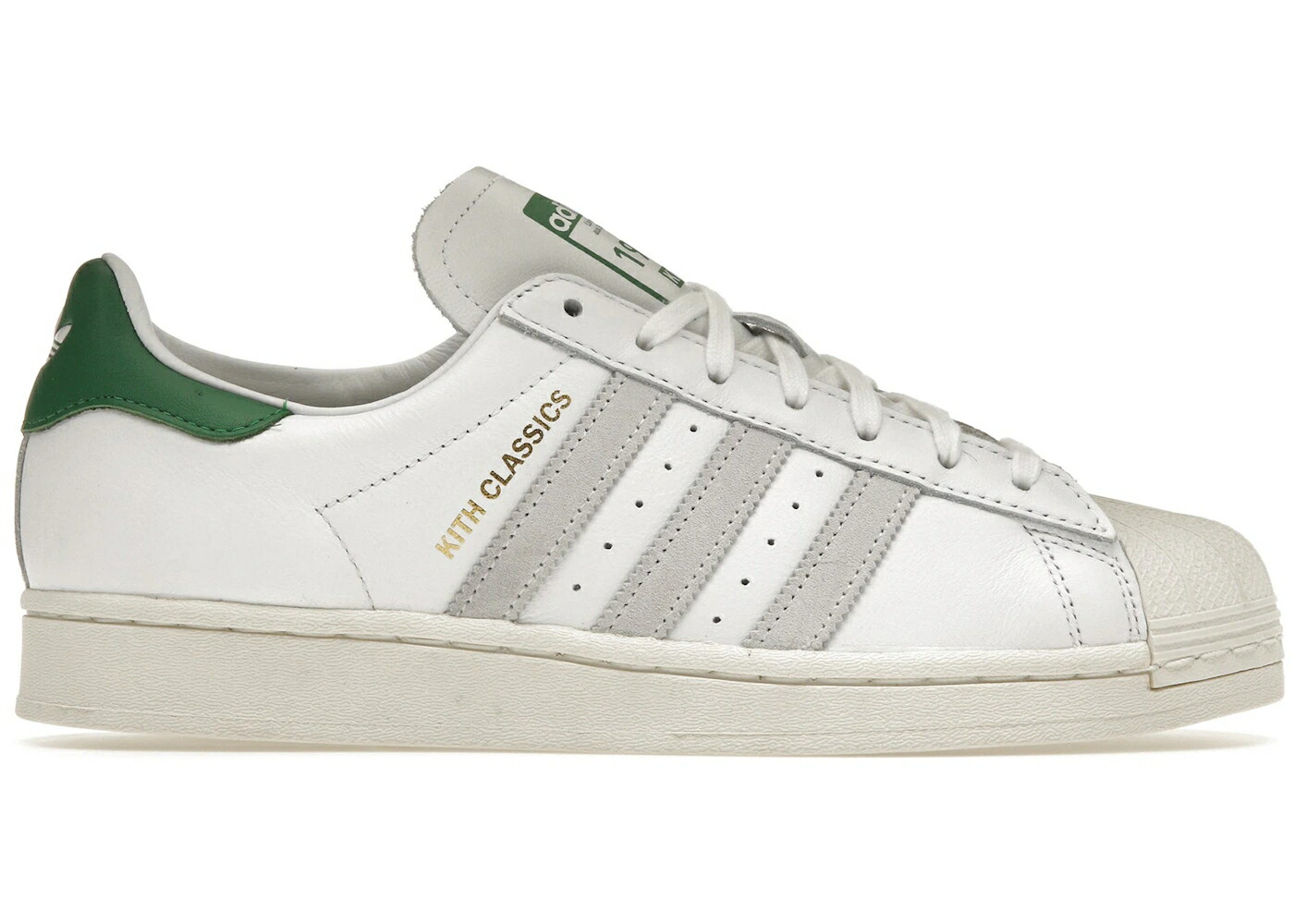 アディダス スーパースター 白色 ホワイト ゴールド スニーカー メンズ ADIDAS SUPERSTAR KITH CLASSICS PROGRAM WHITE / WHITE FAIRWAY GOLD