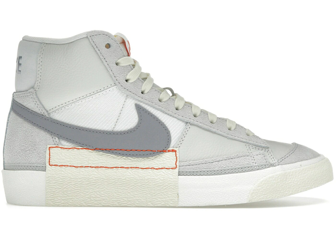 ナイキ ブレイザー ミッド プロ クラブ 白色 ホワイト 灰色 シメント グレー スニーカー メンズ NIKE BLAZER MID 77 PRO CLUB SUMMIT WHITE CEMENT GREY / SUMMIT WHITE CEMENT GREY