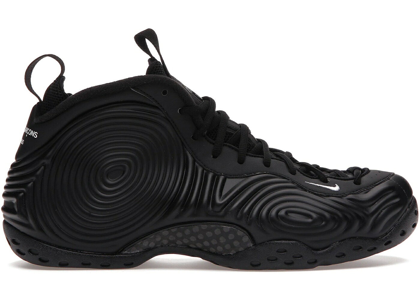 ナイキ フォームポジット 黒いこと 黒いこと エアフォームポジットワン コムデ給仕 スニーカー メンズ NIKE AIR FOAMPOSITE ONE COMME DES GARCONS HOMME PLUS BLACK / BLACK BLACK BLACK