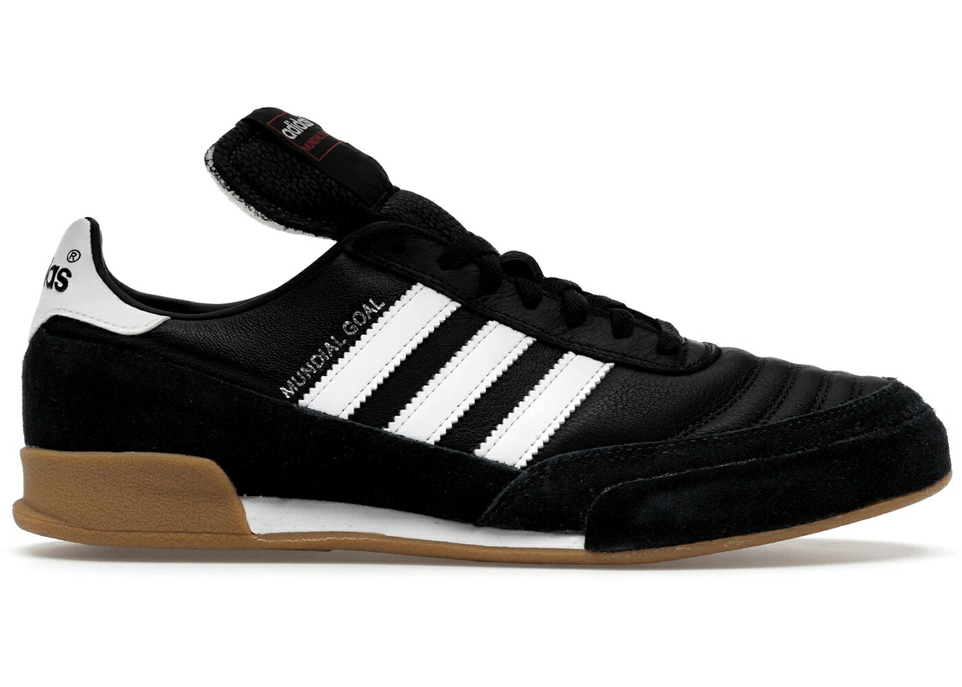 アディダス コア 黒色 ブラック 白色 ホワイト スニーカー メンズ ADIDAS MUNDIAL GOAL CORE BLACK / CORE BLACK CORE WHITE CORE WHITE