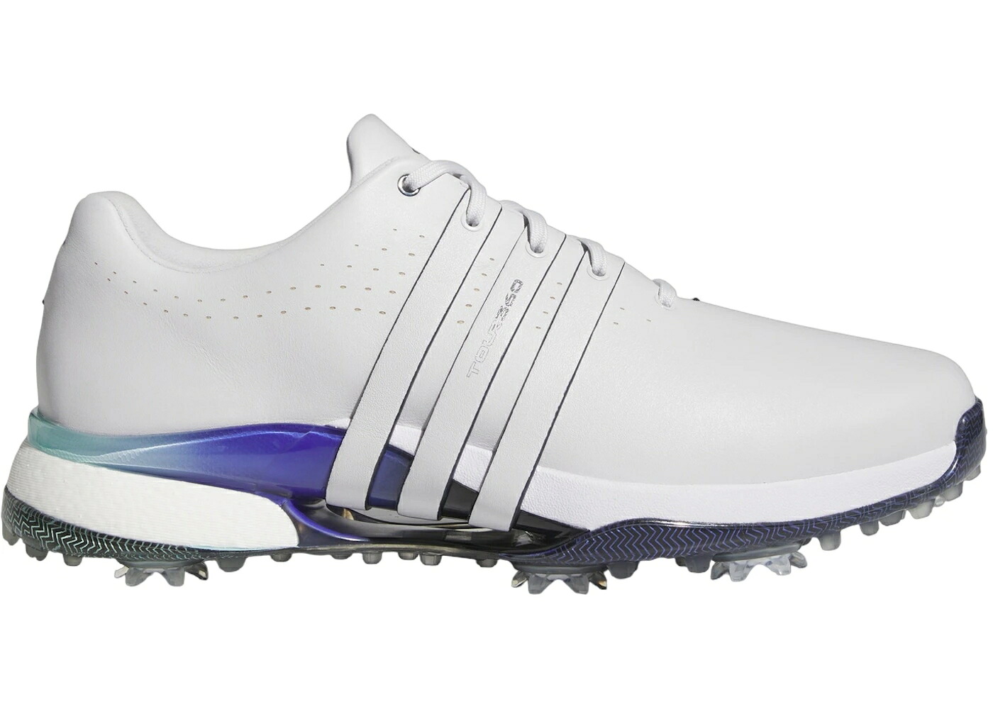 アディダス ゴルフ 薄墨色 薄墨色 青碧 青碧 スニーカー メンズ ADIDAS TOUR360 24 GOLF DASH GREY AURORA INK COBALT BLUE / DASH GREY AURORA INK COBALT BLUE