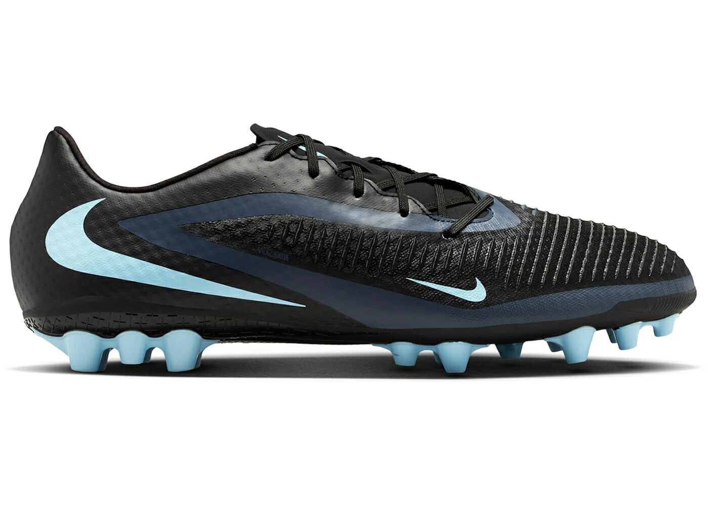 ナイキ アカデミー 黒色 ブラック スニーカー メンズ NIKE PHANTOM 6 LOW ACADEMY AG BLACK / BLACK BLACK｜スニケス