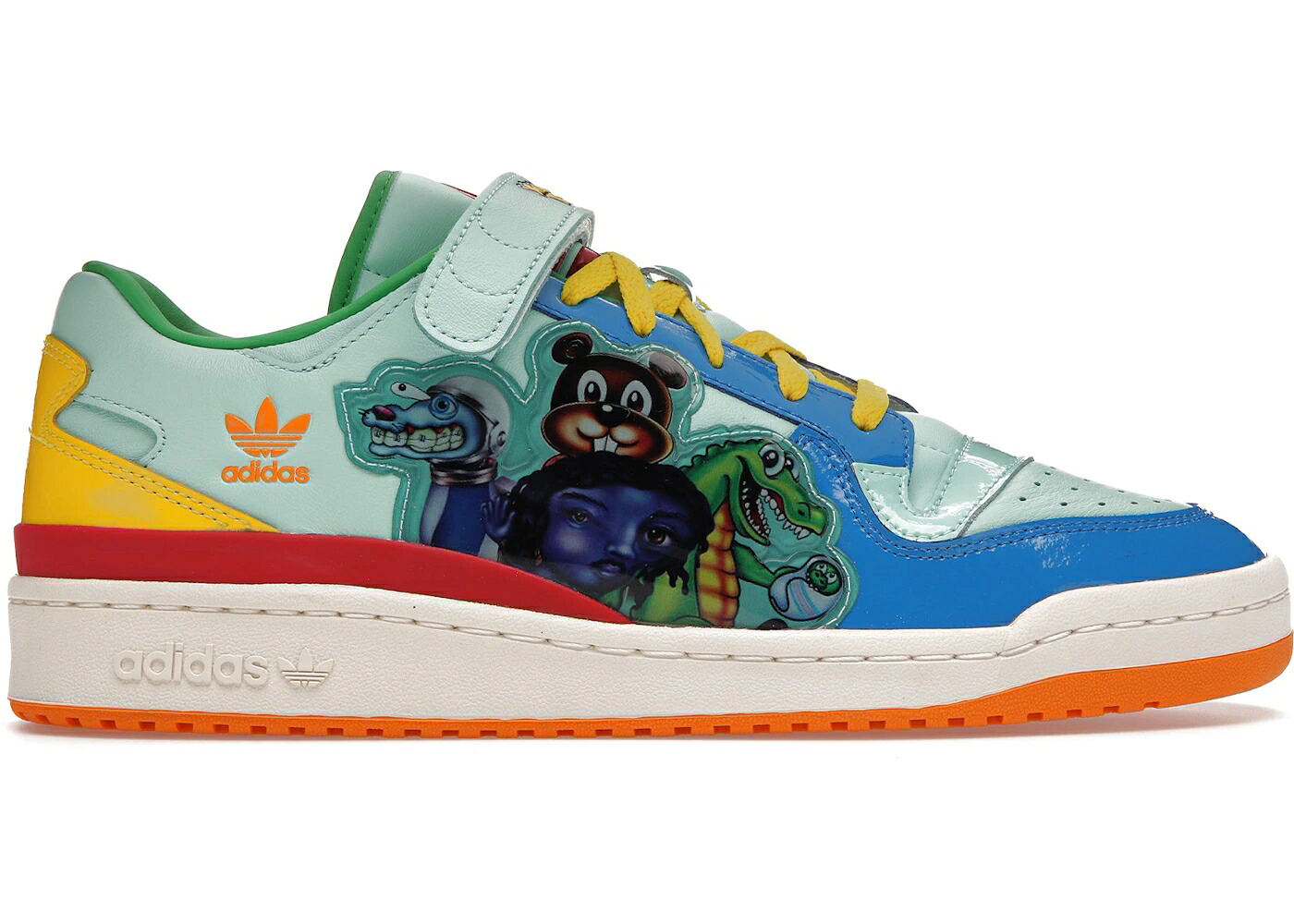 アディダス 討論会 アクア 青碧 青碧 黄味がかった 黄色 スニーカー メンズ ADIDAS FORUM LOW KERWIN FROST BENCHMATES / AQUA BLUE YELLOW