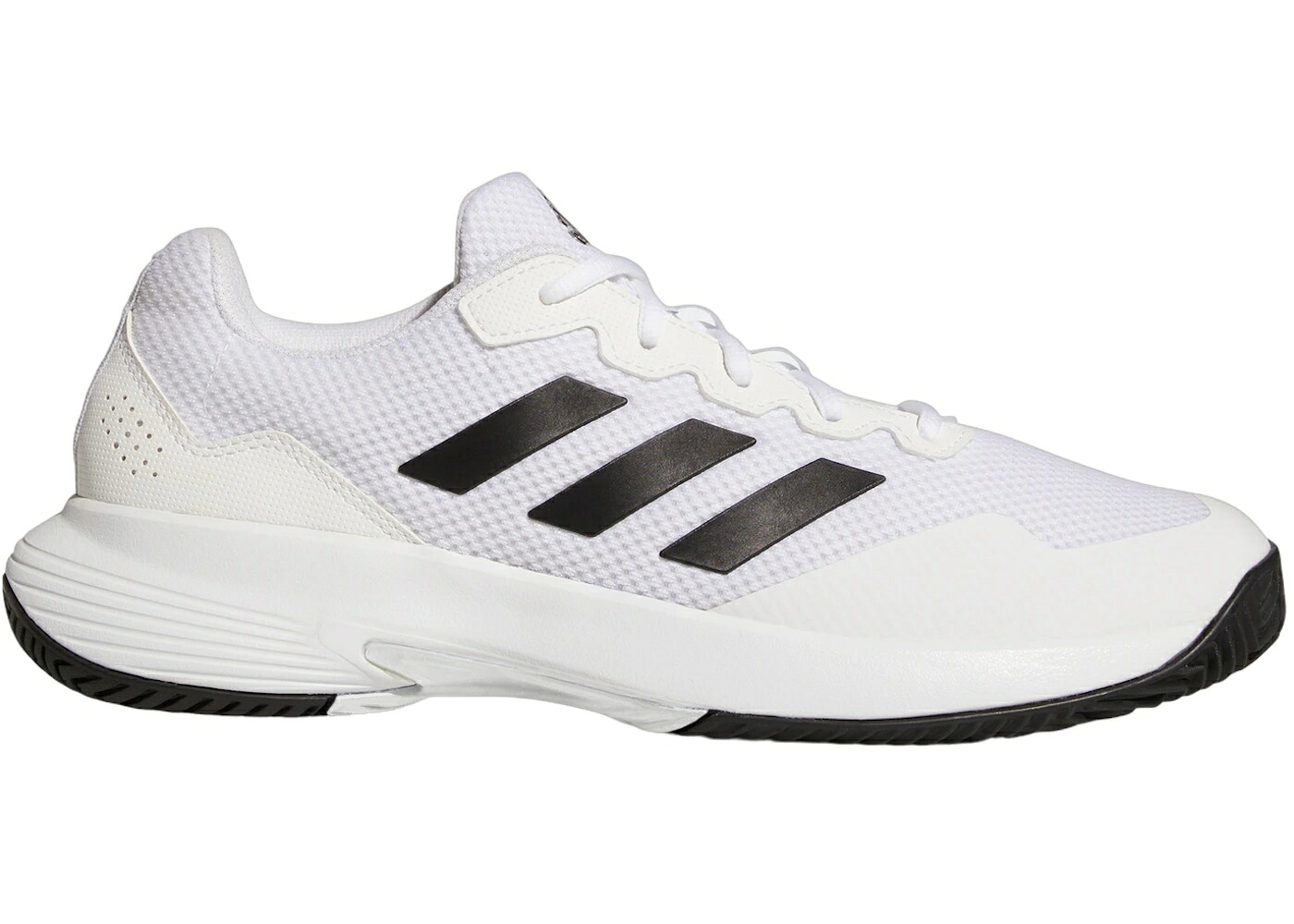 アディダス 白いこと 白いこと 中核グループ 黒いこと 黒いこと 2.0 スニーカー メンズ ADIDAS GAMECOURT CLOUD WHITE CORE BLACK / CLOUD WHITE CORE BLACK CLOUD