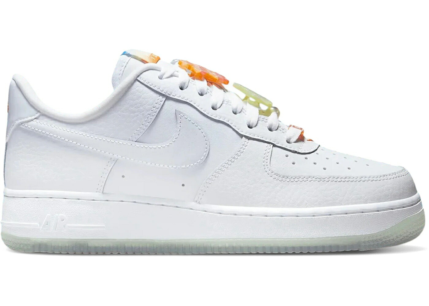 ナイキ 白色 ホワイト 青色 ブルー エアフォース WOMEN'S スニーカー レディース NIKE AIR FORCE 1 LOW BEACH (WOMEN'S) / WHITE WHITE GLACIER BLUE WHITE