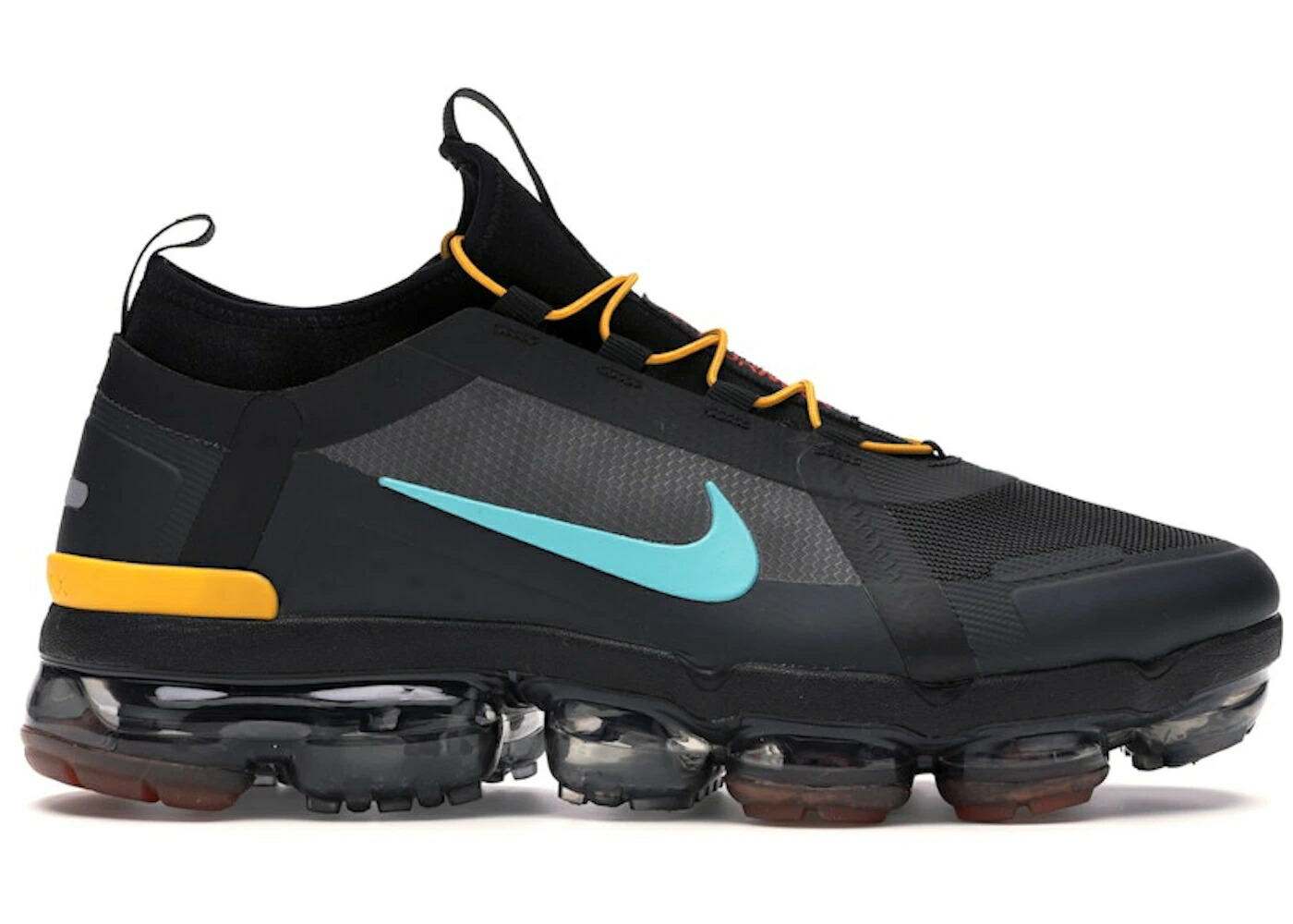 ナイキ 黒色 ブラック エアヴェイパーマックス スニーカー メンズ NIKE AIR VAPORMAX 2019 UTILITY BLACK COSMIC CLAY TEAL NEBULA / OFF NOIR BLACK COSMIC CLAY TEAL
