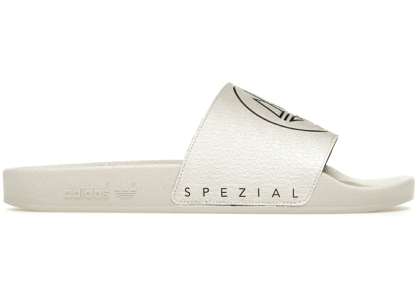 アディダス アディレッタ サンダル 白いこと 白いこと 中核グループ 黒いこと 黒いこと スニーカー メンズ ADIDAS ADILETTE SPZL SLIDE CHALK WHITE / CHALK WHITE CORE BLACK CHALK